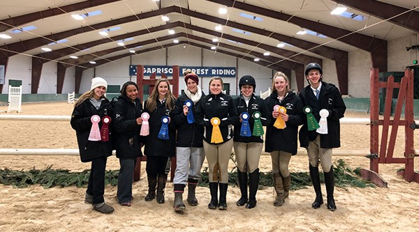 Equestrian Team’s Success at Co-hosted Show!