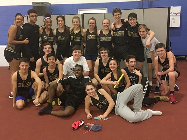 Indoor Track Team Sprinted Their Way to Another  Outstanding Meet