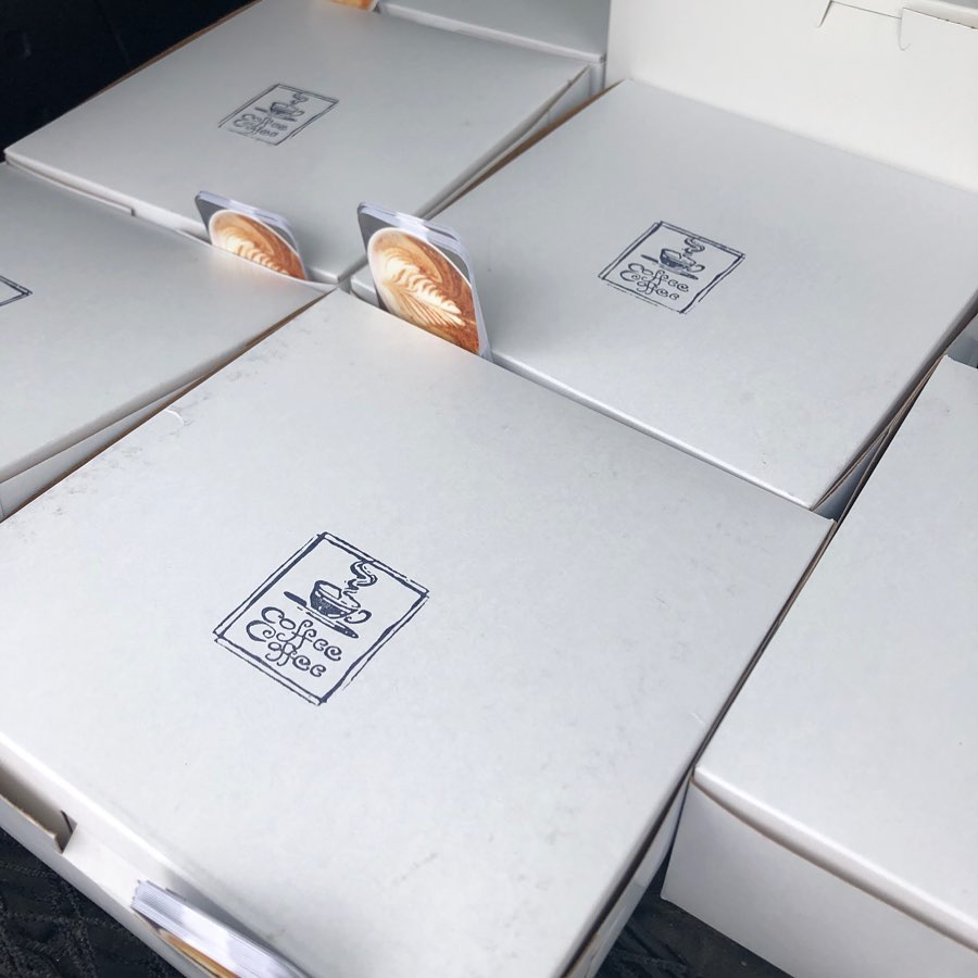 boxes of pastries