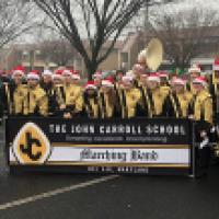Band and Cheerleading Team Participates in the 20th Holiday Parade on The Avenue at White 
