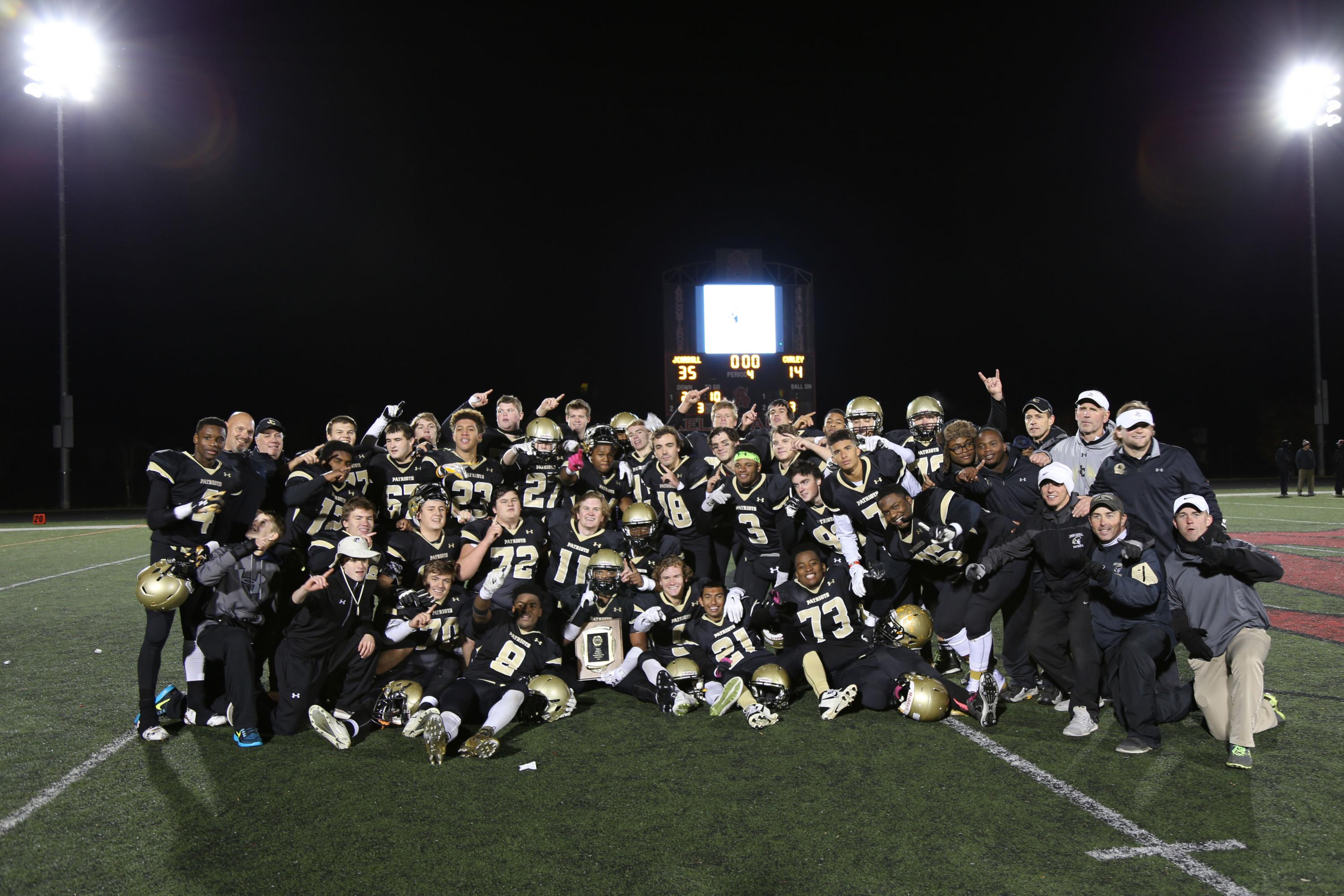 John Carroll Football MIAA Champions