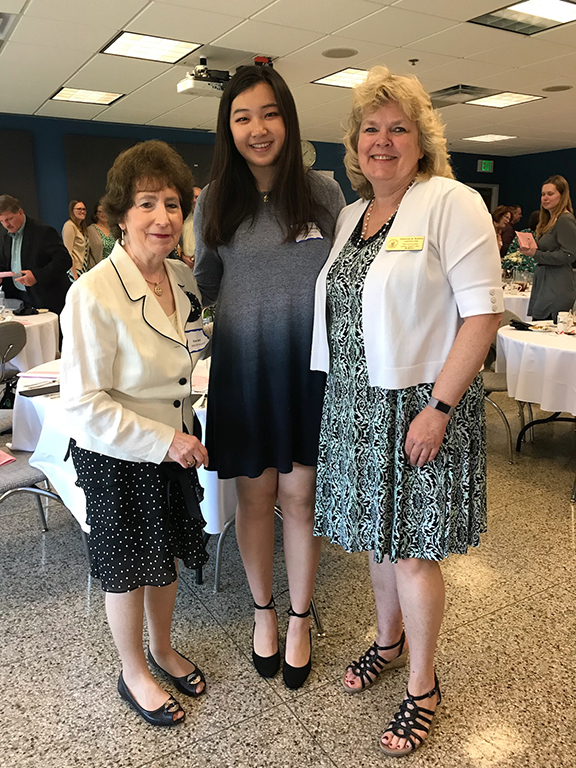 Christina Zhang honored at annual Dr. Judith Resnik Awards ceremony