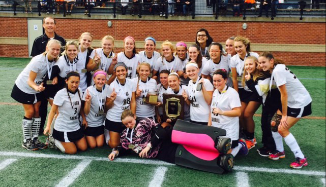 The 2015 IAAM B Champion John Carroll Field Hockey Team