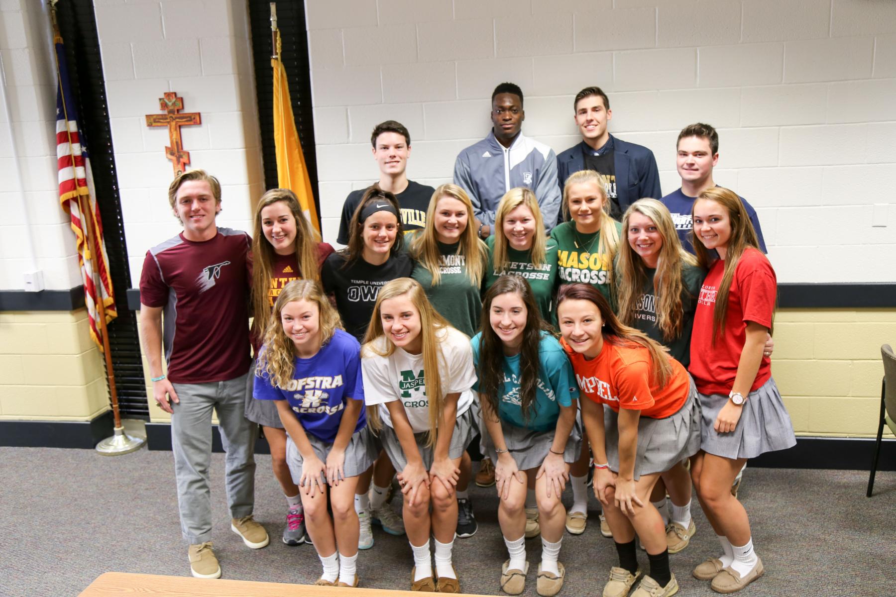 John Carroll Seniors at Signing Day