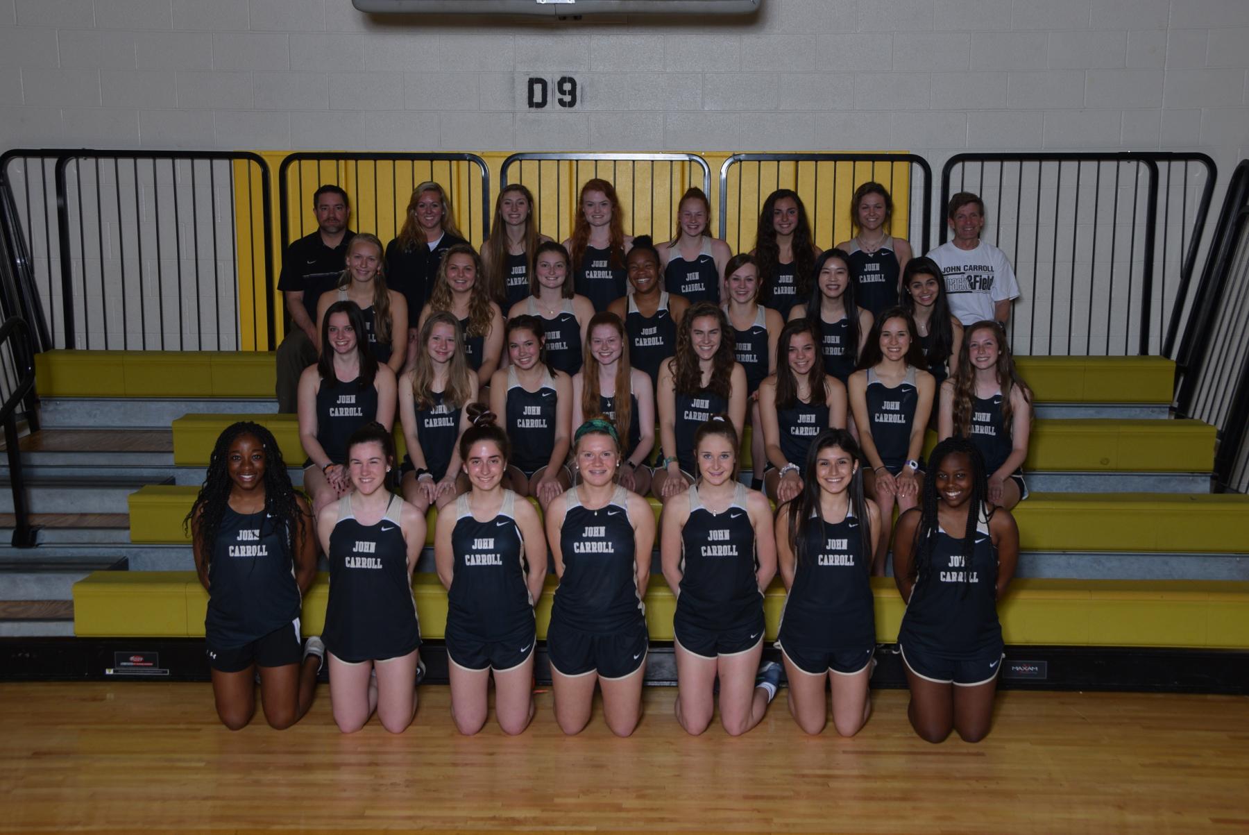 2018 JC Girls track team 